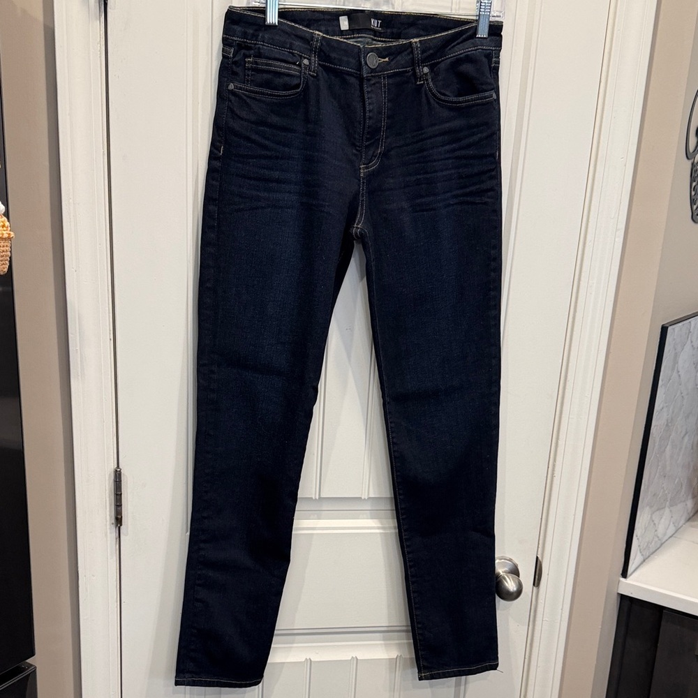 Kut from the Kloth Women’s Deep Indigo Slim Jeans